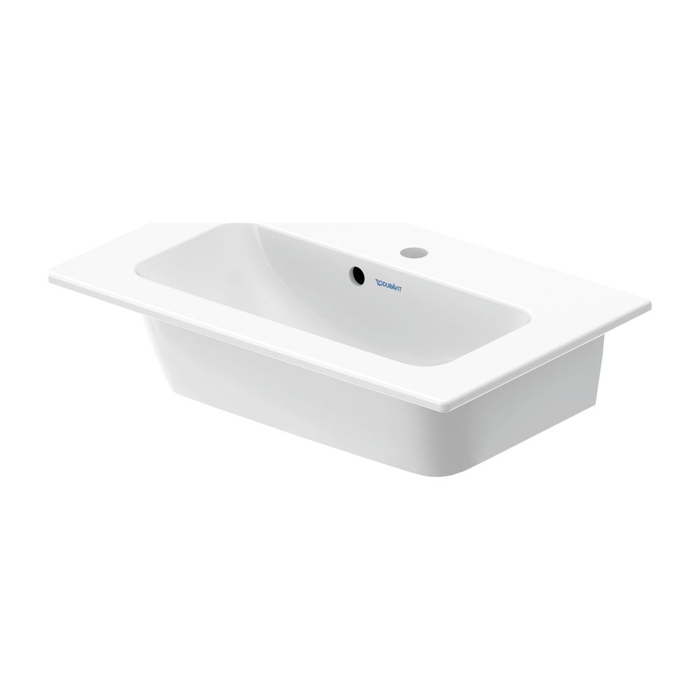 Duravit ME by Starck Waschtisch 400x630x180mm, Compact, Weiß Hochglanz, Rechteckig,... DURAVIT-2342630000 4053424383774 (Abb. 8)
