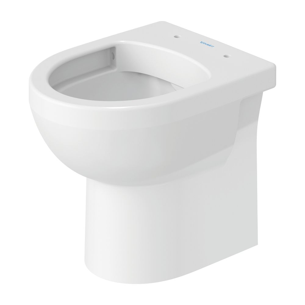Duravit No.1 Stand WC 480x370x400mm, Weiß Hochglanz, 4,5l, Tiefspüler, rimless, wa... DURAVIT-2184090000 4053424507552 (Abb. 17)