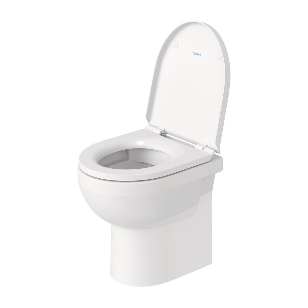 Duravit No.1 Stand WC 480x370x400mm, Weiß Hochglanz, 4,5l, Tiefspüler, rimless, wa... DURAVIT-2184090000 4053424507552 (Abb. 13)