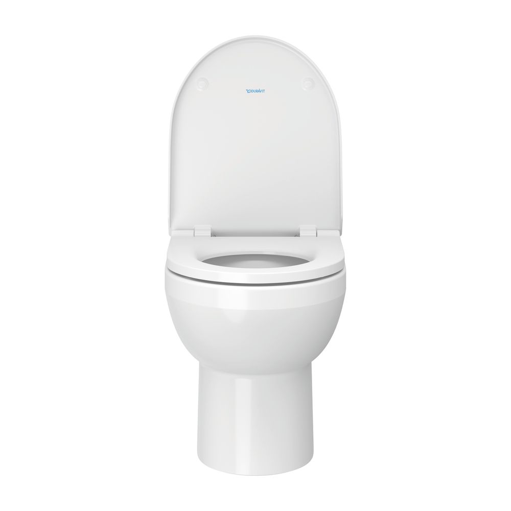 Duravit No.1 Stand WC 480x370x400mm, Weiß Hochglanz, 4,5l, Tiefspüler, rimless, wa... DURAVIT-2184090000 4053424507552 (Abb. 12)