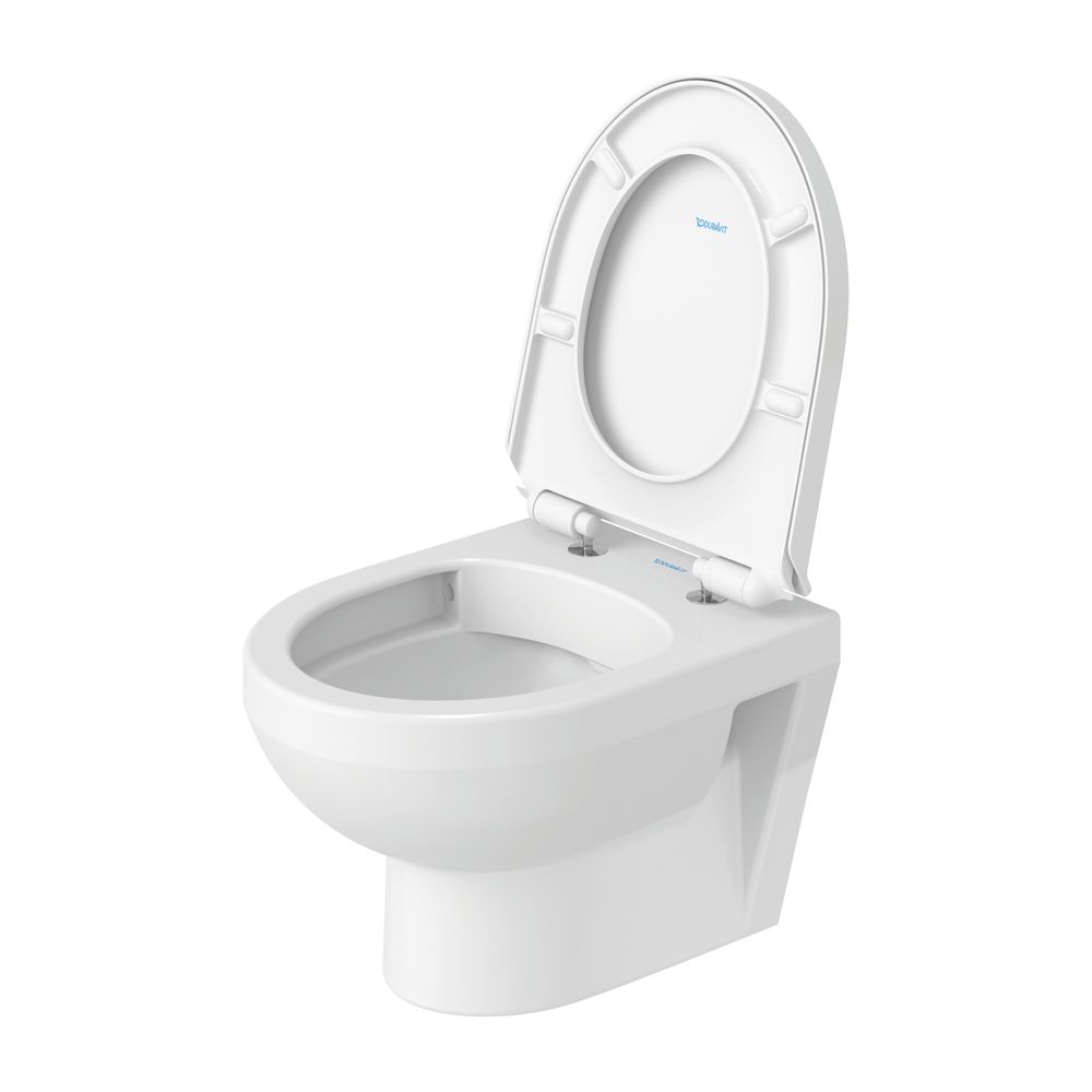 Duravit No.1 WC-Set wandh. Wand-WC, WC-Sitz, Compact, Weiß Hochglanz, Spülrand rim... DURAVIT-45750900A1 4053424912424 (Abb. 13)