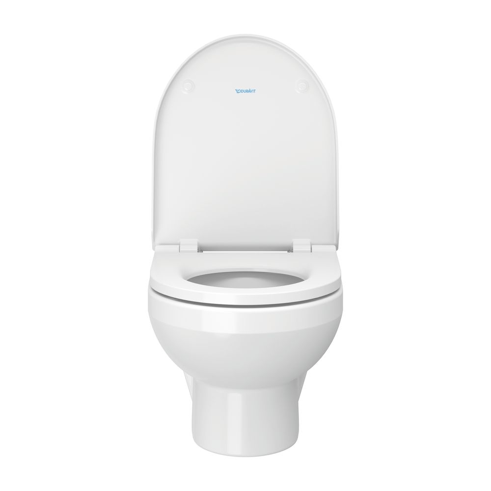 Duravit No.1 WC-Set wandh. Wand-WC, WC-Sitz, Weiß Hochglanz, Spülrand rimless, Abga... DURAVIT-45620900A1 4053424087962 (Abb. 8)