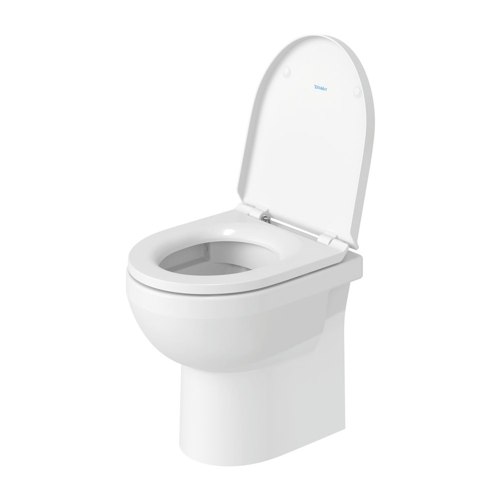 Duravit WC-Set bodenstehend No.1 480x370x465mm, Weiß Hochglanz, Tiefspüler, rimles... DURAVIT-41840900A1 4053424680613 (Abb. 12)