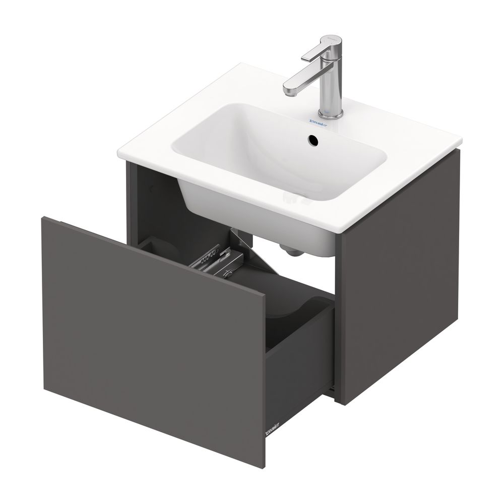 Duravit L-Cube Waschtischunterbau wandh. 421x520x400mm Compact Graphit Matt, Griff... DURAVIT-LC611804949 4063382032782 (Abb. 8)