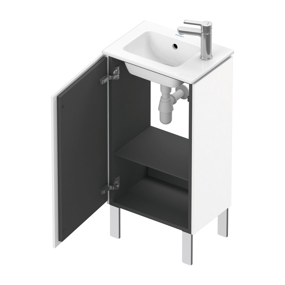 Duravit L-Cube Waschtischunterbau bodenstehend 294x420x704mm, L, Mattweiß, Griffl... DURAVIT-LC6273L1818 4053424130576 (Abb. 10)
