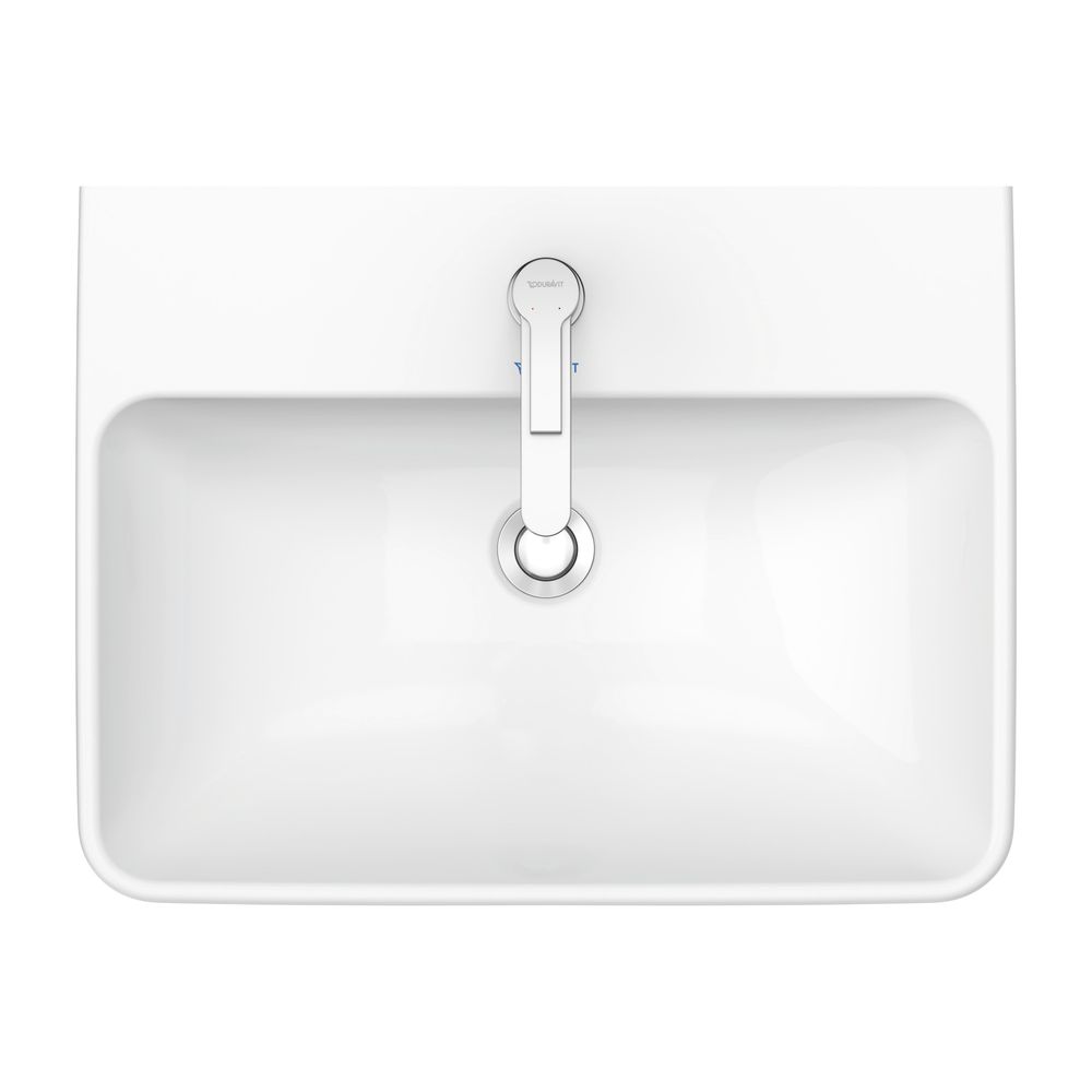 Duravit ME by Starck Waschtisch 490x650x180mm wandhäng., Weiß Hochglanz, Rechtecki... DURAVIT-2335650000 4021534966613 (Abb. 16)