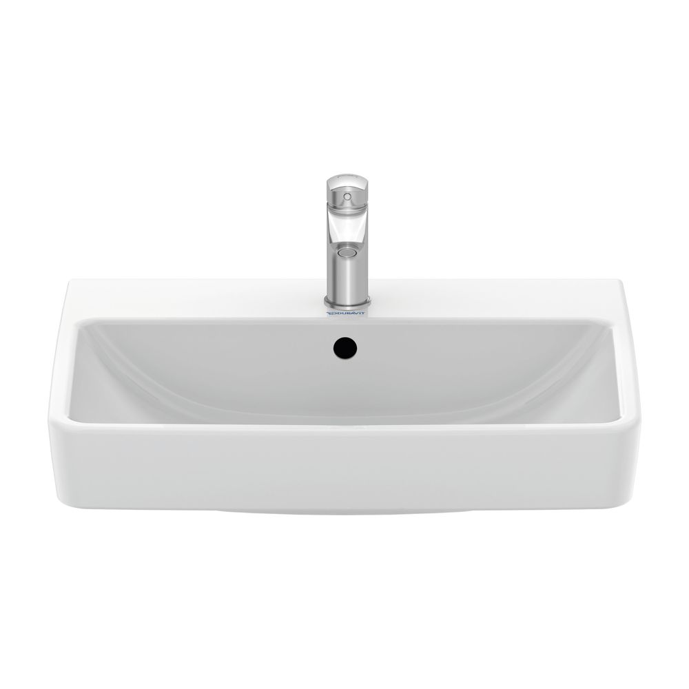 Duravit No.1 Waschtisch 460x600x173mm wandhäng., Weiß Hochglanz, Rechteckig, 1 Was... DURAVIT-2375600000 4063382180179 (Abb. 16)