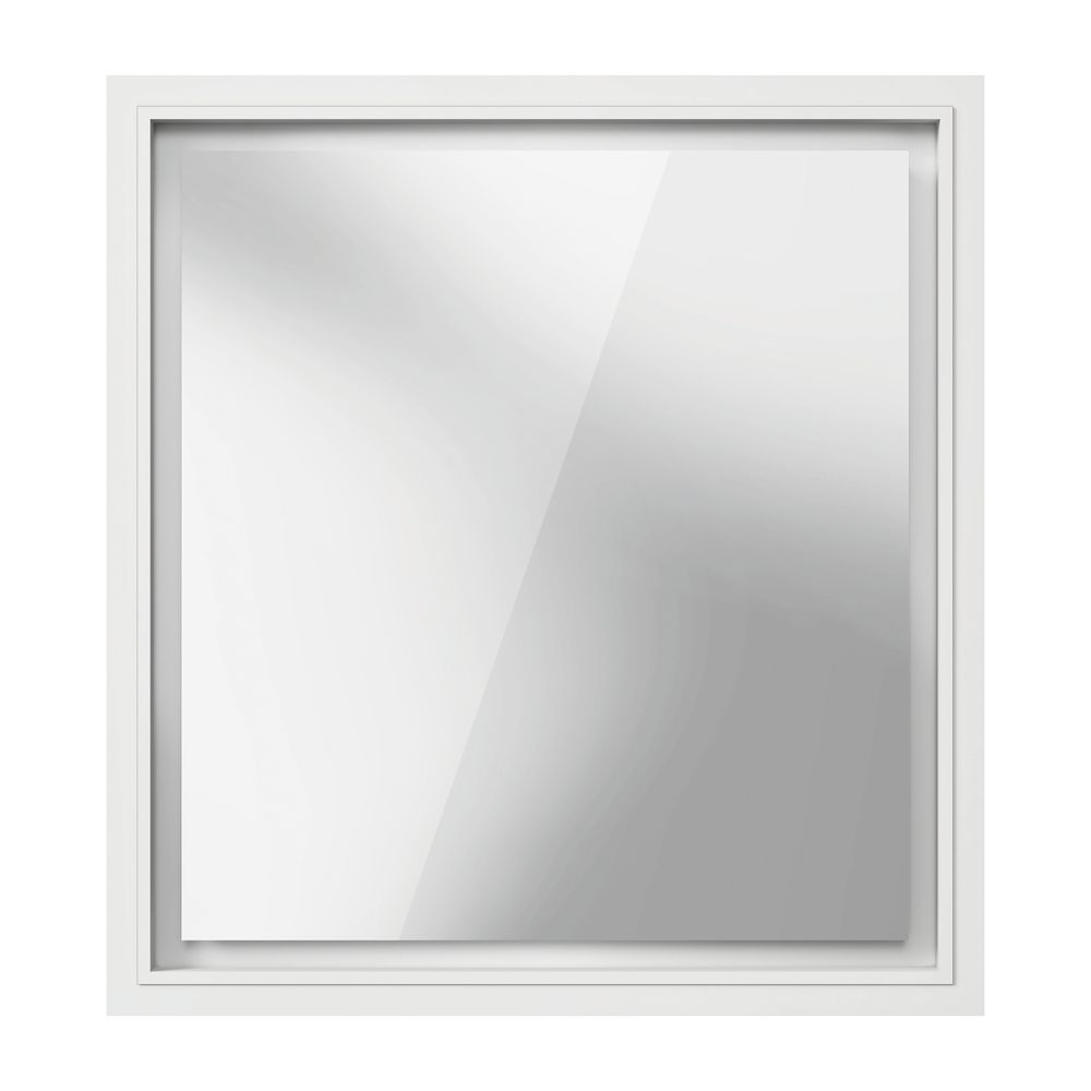 Duravit L-Cube Spiegelschrank Einbau 155x650x700mm, Graphit, Tür R, 2 Glasfach... DURAVIT-LC7650R49492000 4067116102987 (Abb. 1)