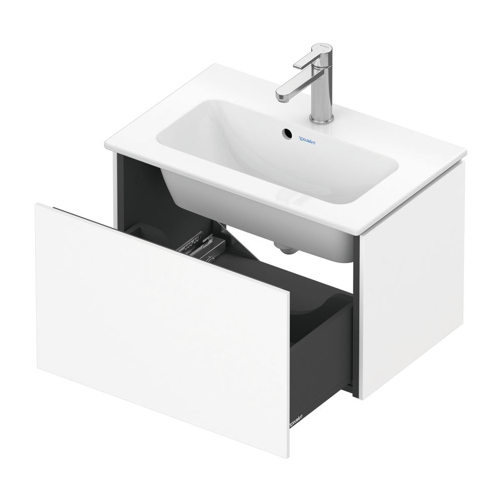 Duravit L-Cube Waschtischunterbau wandh. 391x620x400mm, Compact Mattweiß, Grifflos... DURAVIT-LC615601818 4053424451091 (Abb. 9)