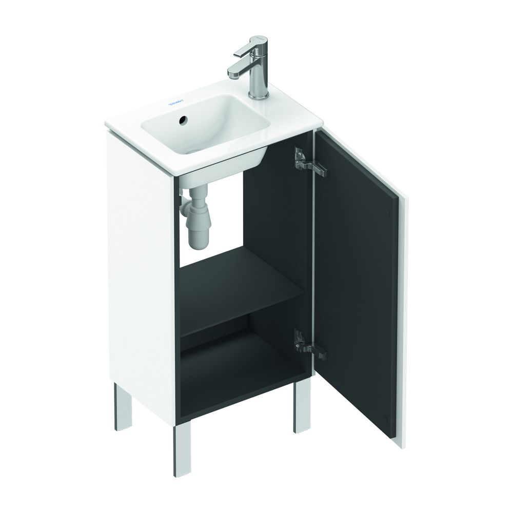 Duravit L-Cube Waschtischunterbau bodenstehend 294x420x704mm, R Mattweiß, Grifflos... DURAVIT-LC6273R1818 4053424130248 (Abb. 8)