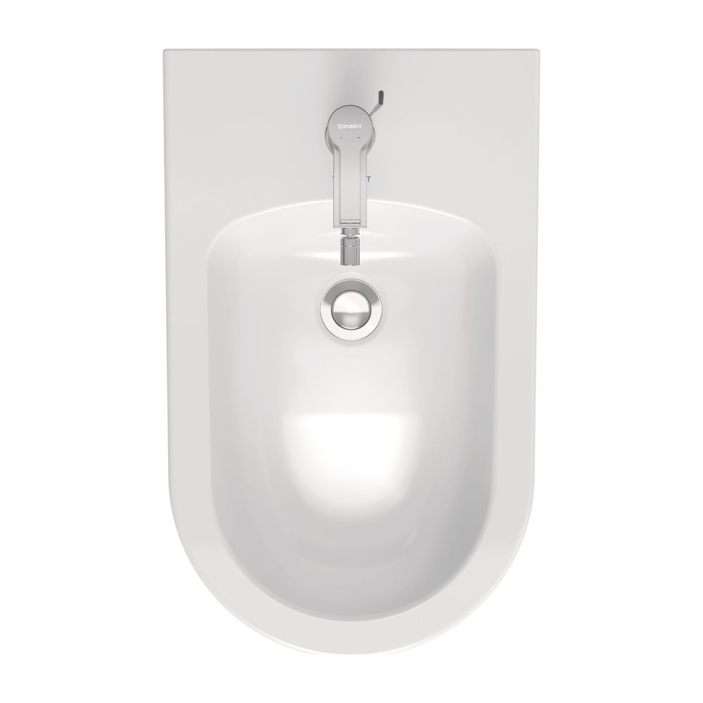 Duravit ME by Starck Stand Bidet 600x370x400mm, Weiß Hochglanz, 1 HL, mit Überlauf... DURAVIT-2289100000 4021534966712 (Abb. 14)