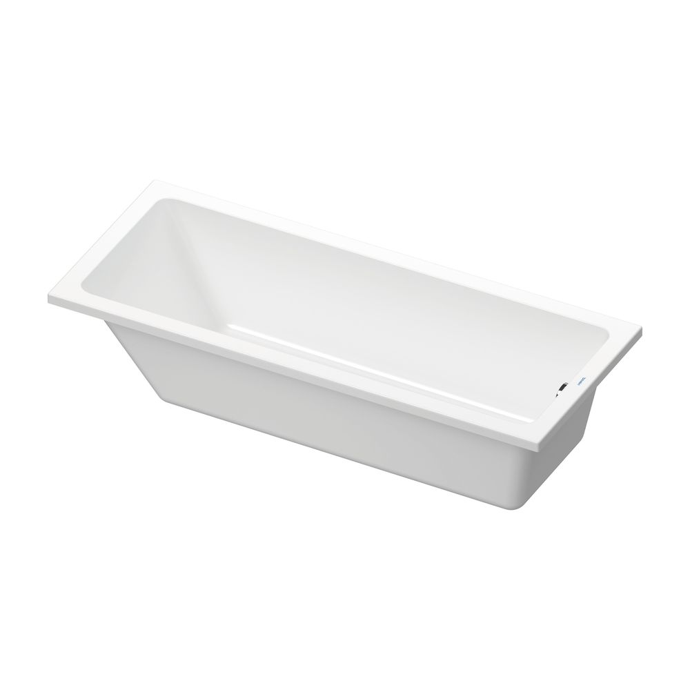 Duravit No.1 Badewanne 420x700x1700mm, 125l, Weiß glänzend, Rechteckig, Einbau... DURAVIT-700489000000000 4063382185389 (Abb. 9)