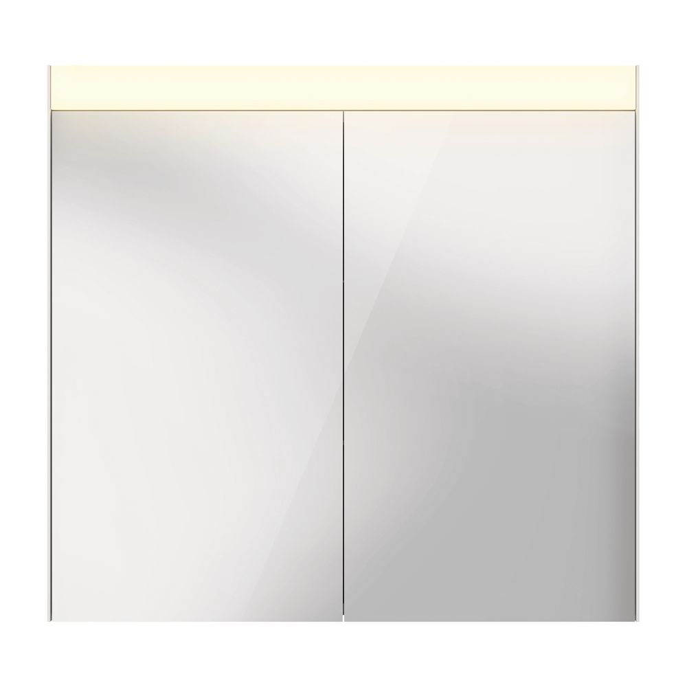 Duravit Good Spiegelschrank mit Licht Wandmontage 148x810x760mm, Neutral, 2 Tü... DURAVIT-LM7821000000000 4063382580269 (Abb. 5)