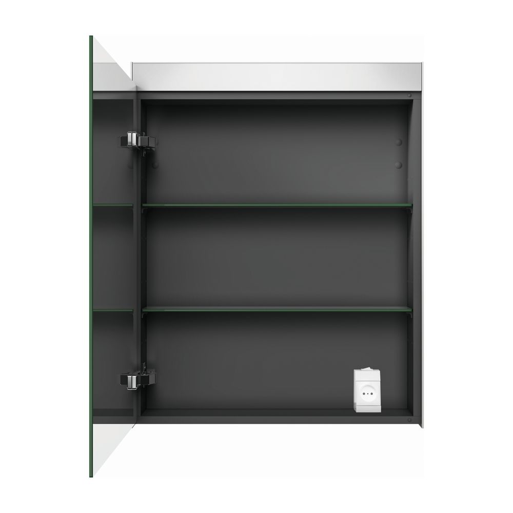 Duravit Better Spiegelschrank mit Licht Wandmontage 148x610x760mm, Neutral, 1 Tü... DURAVIT-LM7830L00002 4053424468051 (Abb. 10)
