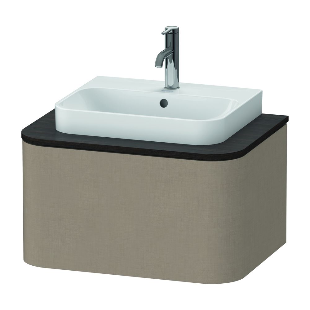 Duravit Happy D.2 Konsolenwaschtischunterbau wandhäng. 480x650x354mm ohne KSP Lein... DURAVIT-HP494007575 4053424866796 (Abb. 1)