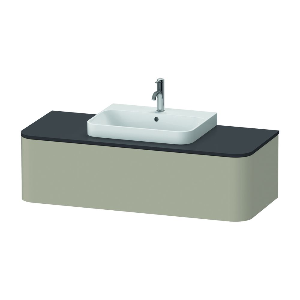 Duravit Happy D.2 Konsolenwaschtischunterbau wandh. 550x1300x354mm ohne KSP Ta... DURAVIT-HP4942M60600010 4063382294555 (Abb. 1)