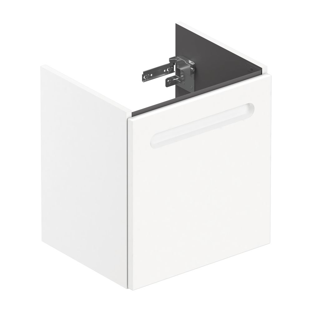 Duravit No.1 Waschtischunterbau wandhängend 386x440x478mm R Mattweiß, Folie/K... DURAVIT-N14267R18180000 4063382802064 (Abb. 13)
