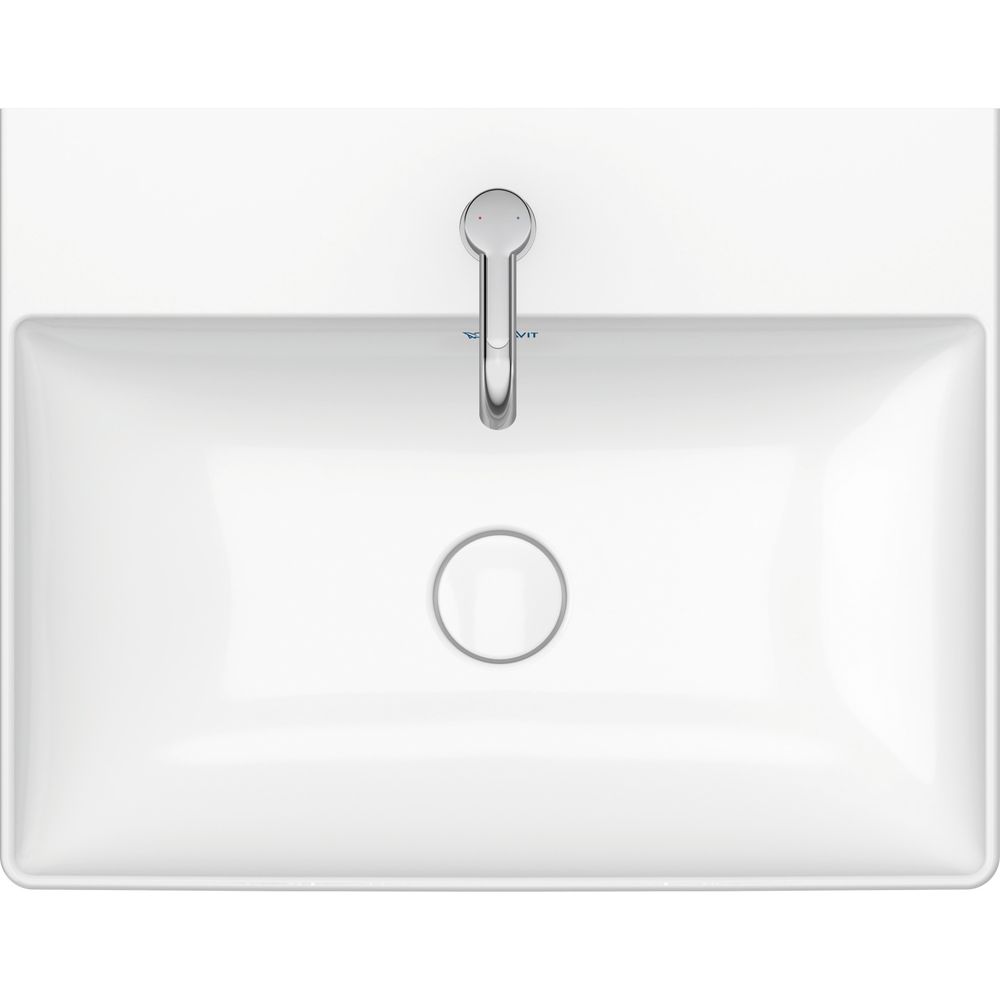 Duravit DuraSquare Waschtisch470x600x145mm wandh. Weiß Hochglanz, Rechteckig, Dura... DURAVIT-2353600041 4053424151076 (Abb. 16)