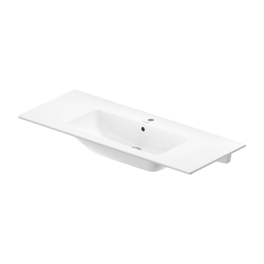 Duravit ME by Starck Waschtisch 490x1230x180mm WonderGliss Weiß Hochglanz, Rechte... DURAVIT-23361200001 4053424052076 (Abb. 13)