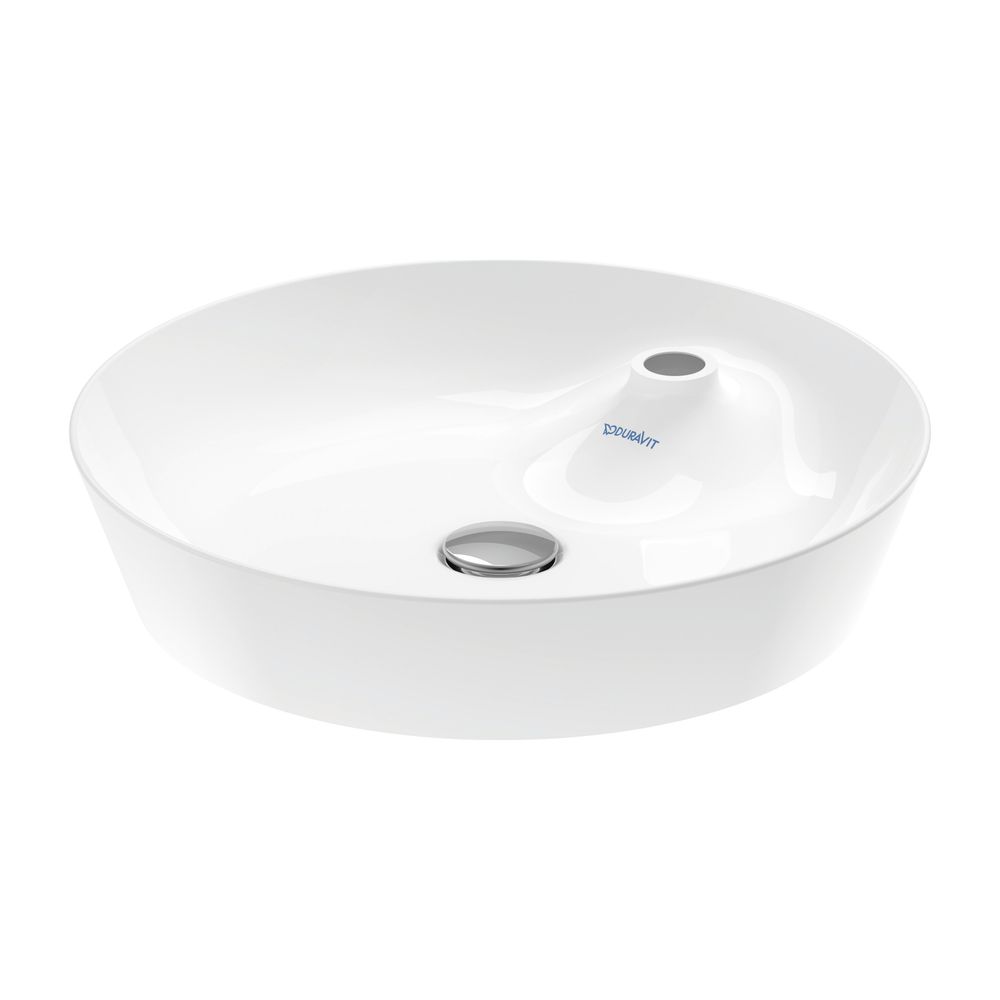 Duravit Cape Cod Aufsatzbecken 480mm, Weiß Hochglanz, DuraCeram, rund, ohne Überla... DURAVIT-2328480000 4021534955341 (Abb. 22)