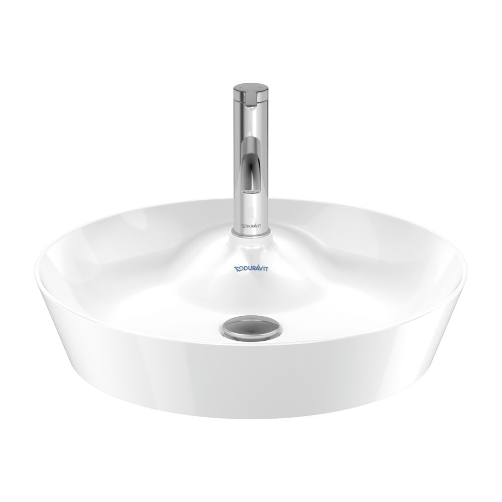 Duravit Cape Cod Aufsatzbecken 480mm, Weiß Hochglanz, DuraCeram, rund, ohne Überla... DURAVIT-2328480000 4021534955341 (Abb. 20)