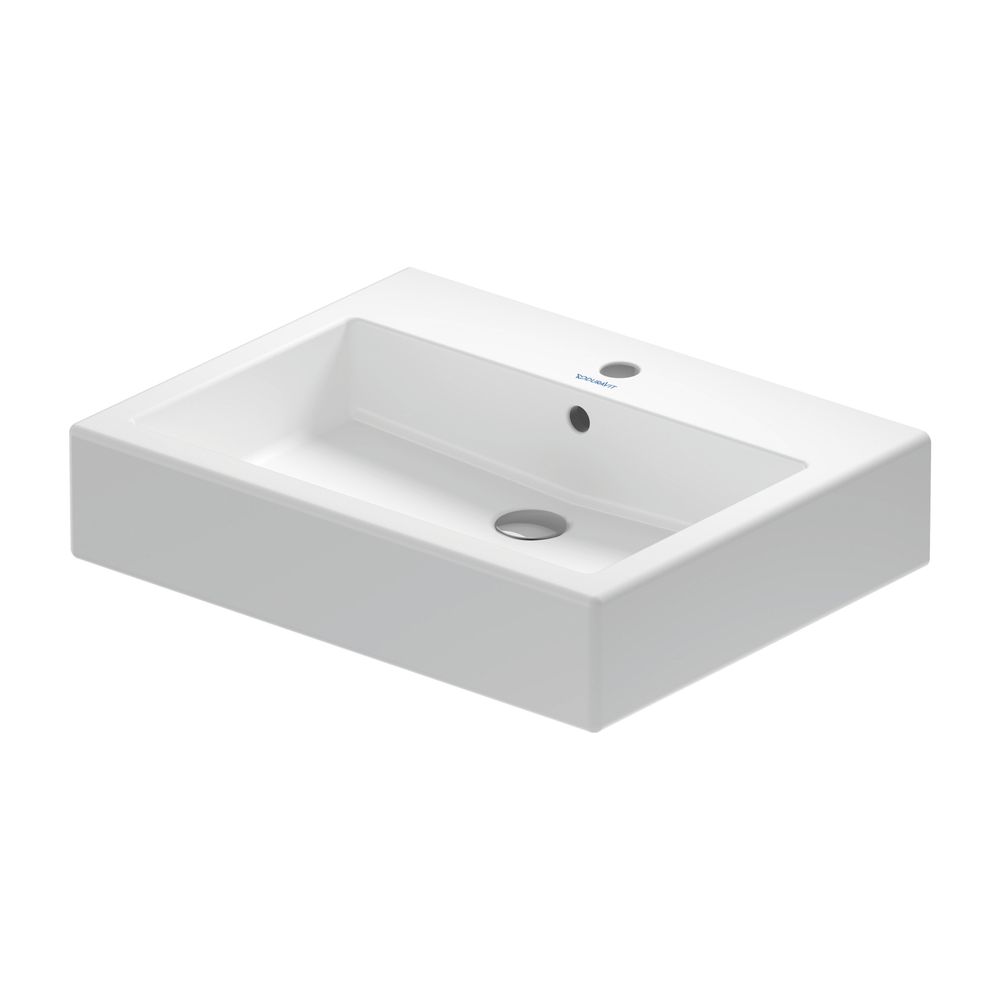 Duravit Vero Waschtisch 470x600x165mm mit HLB Aufsatz, Weiß Hochglanz, Rechteckig, ... DURAVIT-0454600027 4021534285837 (Abb. 4)