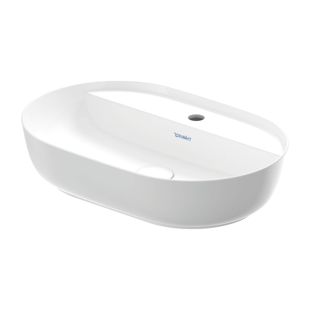 Duravit Luv Aufsatzbecken 600mm, Weiß Hochglanz, WonderGliss, DuraCeram, Oval, mi... DURAVIT-03806000001 4053424177175 (Abb. 31)