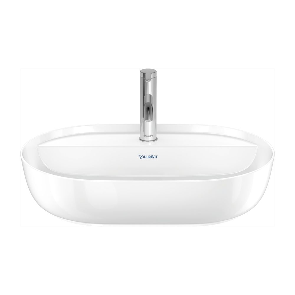 Duravit Luv Aufsatzbecken 600mm, Weiß Hochglanz, WonderGliss, DuraCeram, Oval, mi... DURAVIT-03806000001 4053424177175 (Abb. 28)