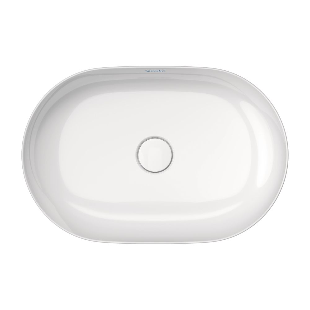 Duravit Luv Aufsatzbecken 600mm, Weiß Hochglanz/Seidenmatt, DuraCeram, Oval, ohne Ü... DURAVIT-0379602600 4053424442358 (Abb. 5)