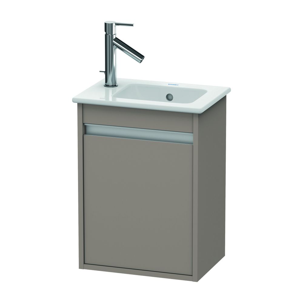 Duravit Ketho Waschtischunterbau wandh. 285x400x550mm, R Basalt Matt, Griffleiste ... DURAVIT-KT6417R4343 4053424449661 (Abb. 2)