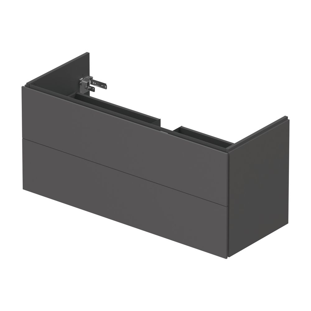 Duravit L-Cube Waschtischunterbau wandh. 481x1220x550mm Graphit Matt ...