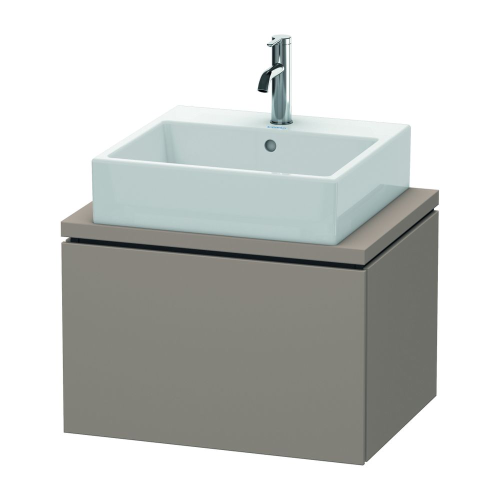 Duravit L-Cube Konsolenwaschtischunterbau wandh. 477x620x400mm ohne KSP Compact Ba... DURAVIT-LC580004343 4053424365497 (Abb. 1)