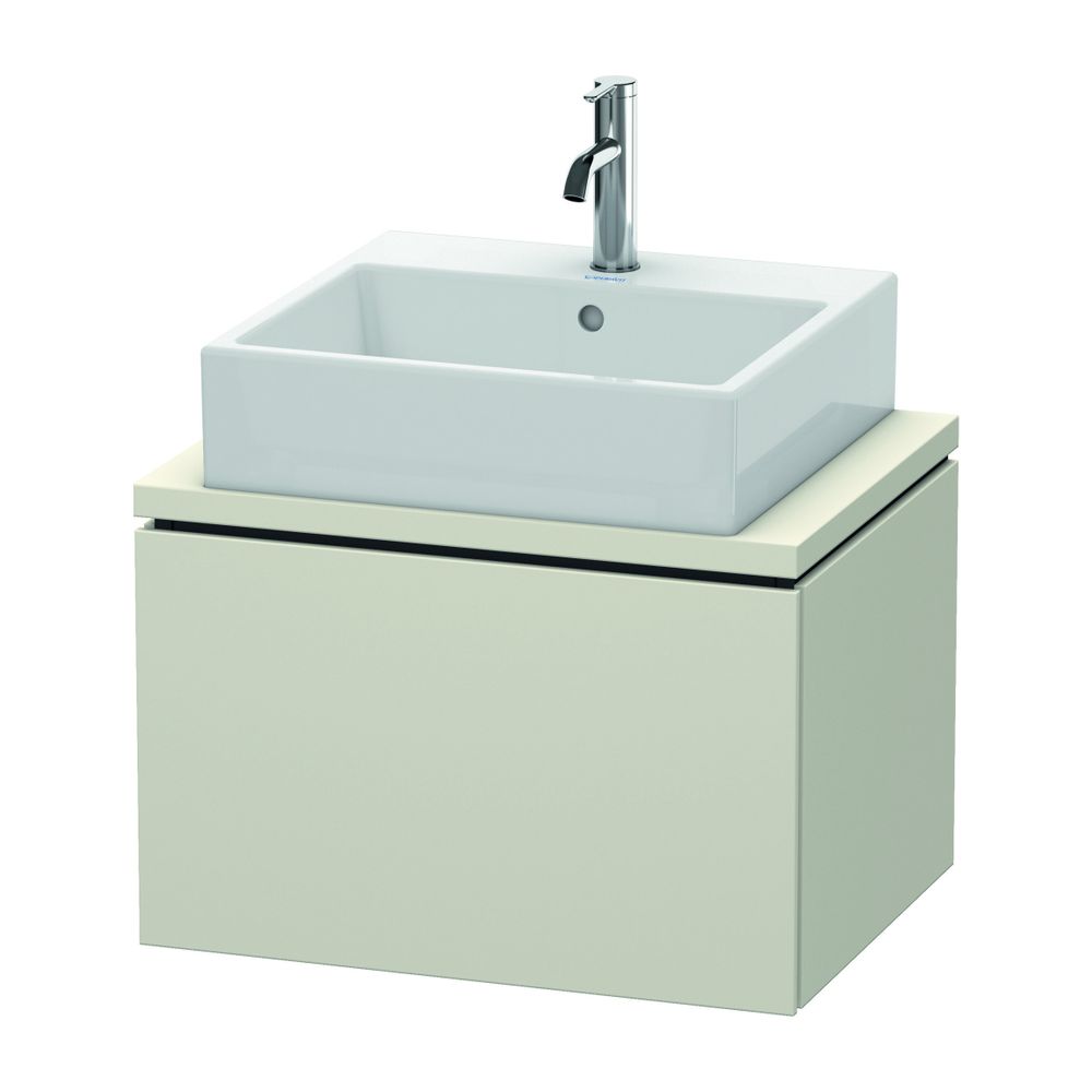 Duravit L-Cube Konsolenwaschtischunterbau wandh. 477x620x400mm ohne KSP Compact Ta... DURAVIT-LC580009191 4053424365541 (Abb. 1)
