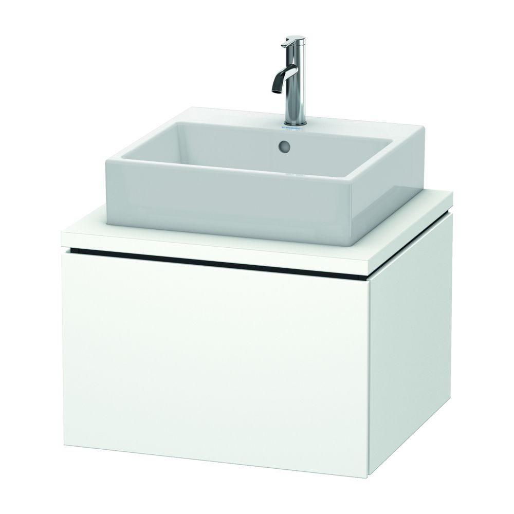Duravit L-Cube Konsolenwaschtischunterbau wandh. 547x620x400mm ohne KSP Mattweiß, ... DURAVIT-LC581001818 4053424368559 (Abb. 1)