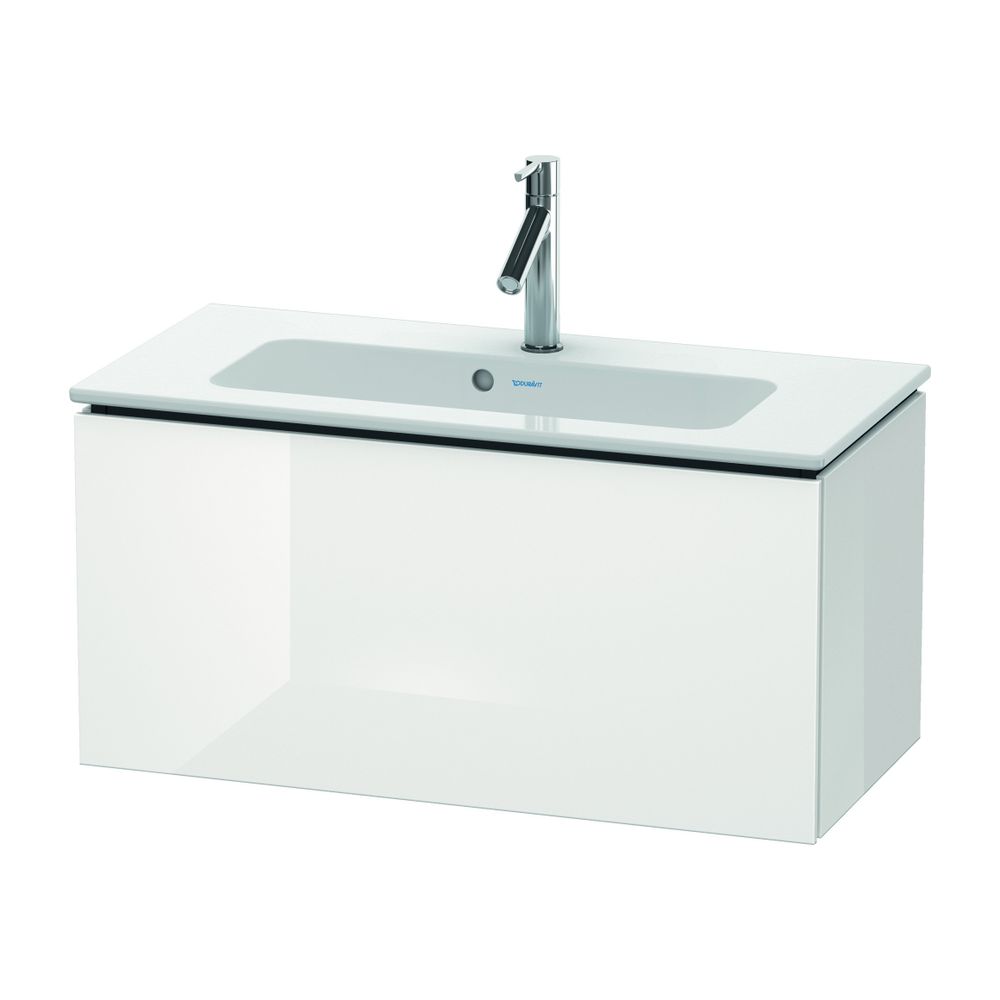 Duravit L-Cube Waschtischunterbau wandh. 391x820x400mm Compact Weiß SM, Grifflos, ... DURAVIT-LC615708484 4067116015119 (Abb. 2)