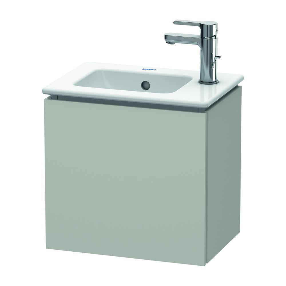 Duravit L-Cube Waschtischunterbau wandh. 294x420x400mm, L, Betongrau Matt, Grifflo... DURAVIT-LC6272L0707 4053424647258 (Abb. 1)