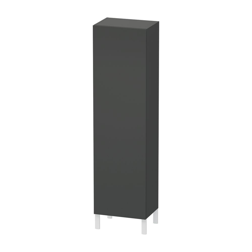 Duravit L-Cube Hochschrank Echtholzfurnier 363x500x1760mm Graphit Matt, 1 Tür R, G... DURAVIT-LC1181R4949 4053424301754 (Abb. 7)