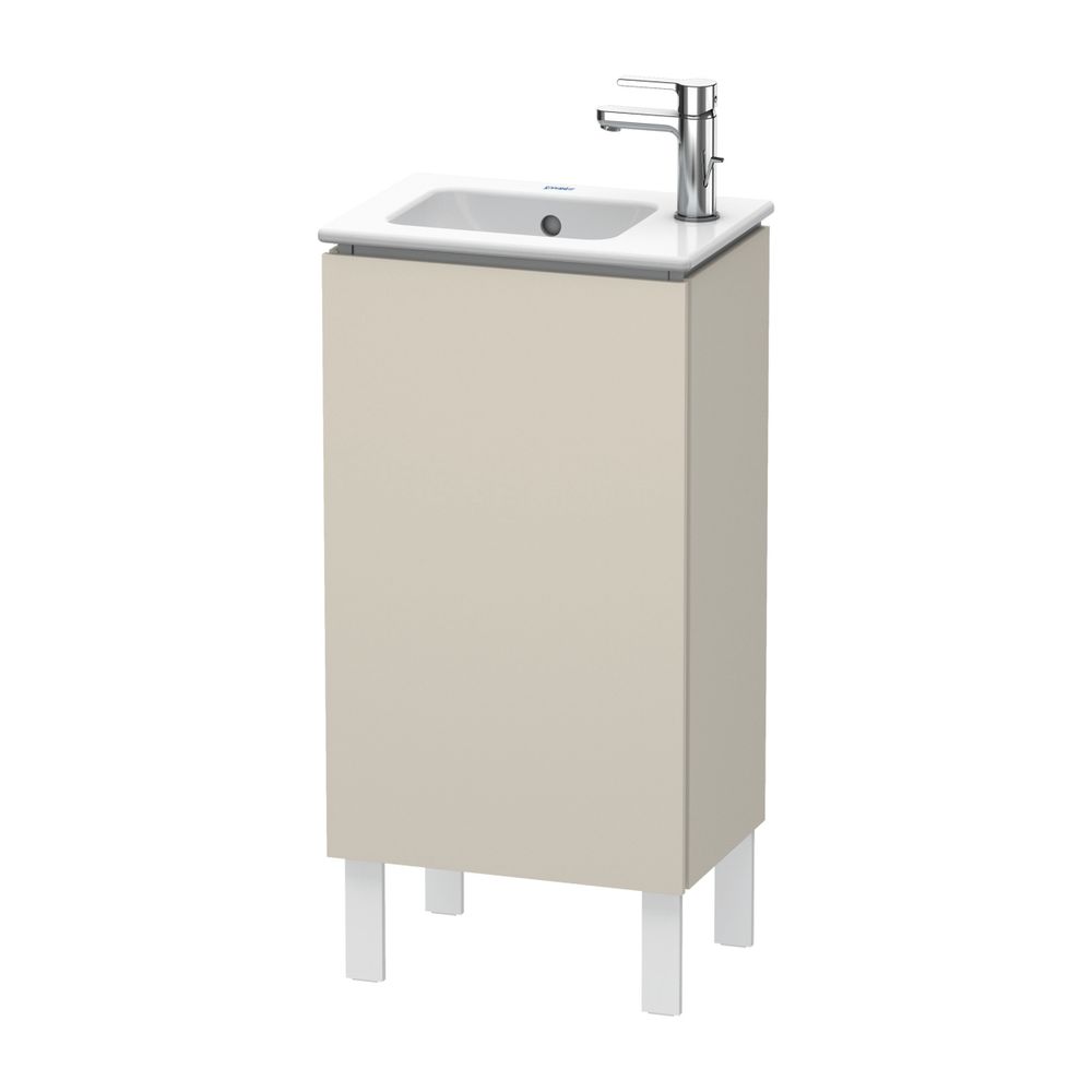 Duravit L-Cube Waschtischunterbau bodenstehend 294x420x704mm, L, Taupe Matt, Griff... DURAVIT-LC6273L9191 4053424350080 (Abb. 1)