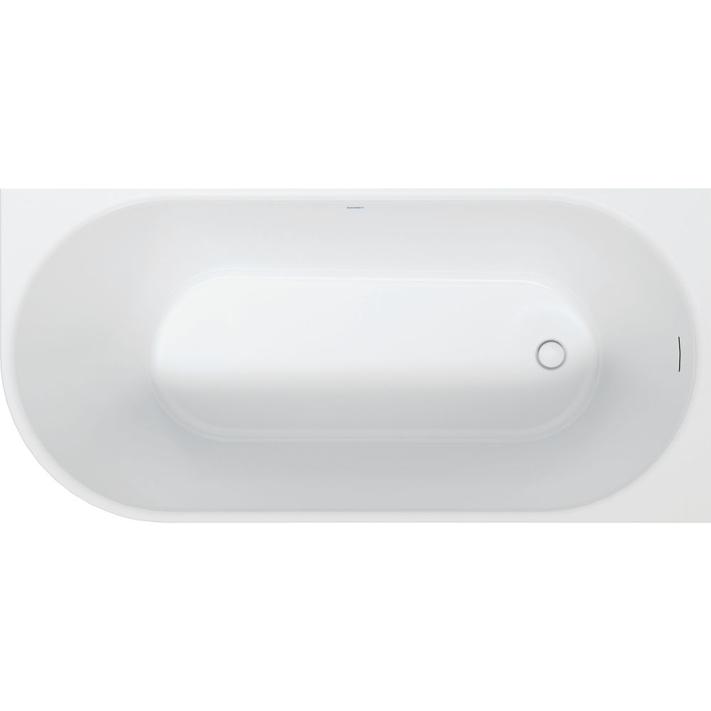 Duravit DuraSenja Badewanne 470x800x1700mm, 271l, Weiß glänzend, Oval, Ecke R,... DURAVIT-700581000000000 4067116007664 (Abb. 5)