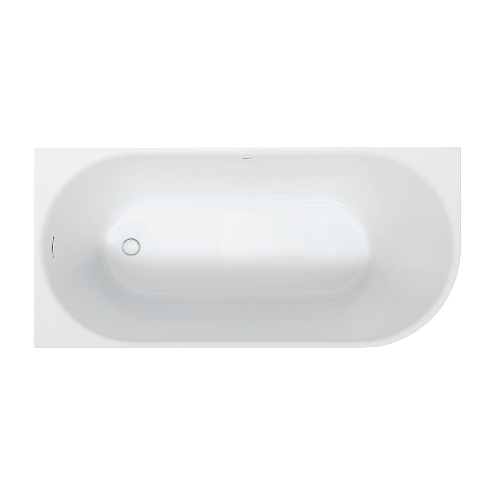 Duravit DuraSenja Badewanne 470x800x1700mm, 284l, Weiß glänzend, Oval, Ecke L,... DURAVIT-700580000000000 4067116007657 (Abb. 5)
