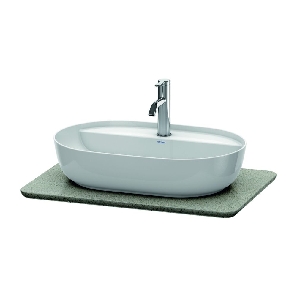 Duravit Luv Konsole 475x688x20mm, 1 Ausschnitt/Waschplatz, Luv Konsole, Grau polie... DURAVIT-LU946503333 4053424465968 (Abb. 2)