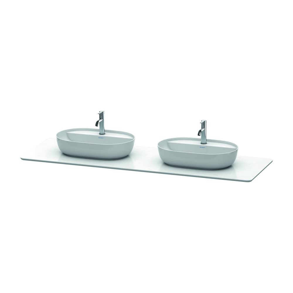 Duravit Luv Konsole 595x1783x20mm, 2 Ausschnitte/Waschplätze, Luv Konsole, Weiß p... DURAVIT-LU9467B1717 4053424466019 (Abb. 10)
