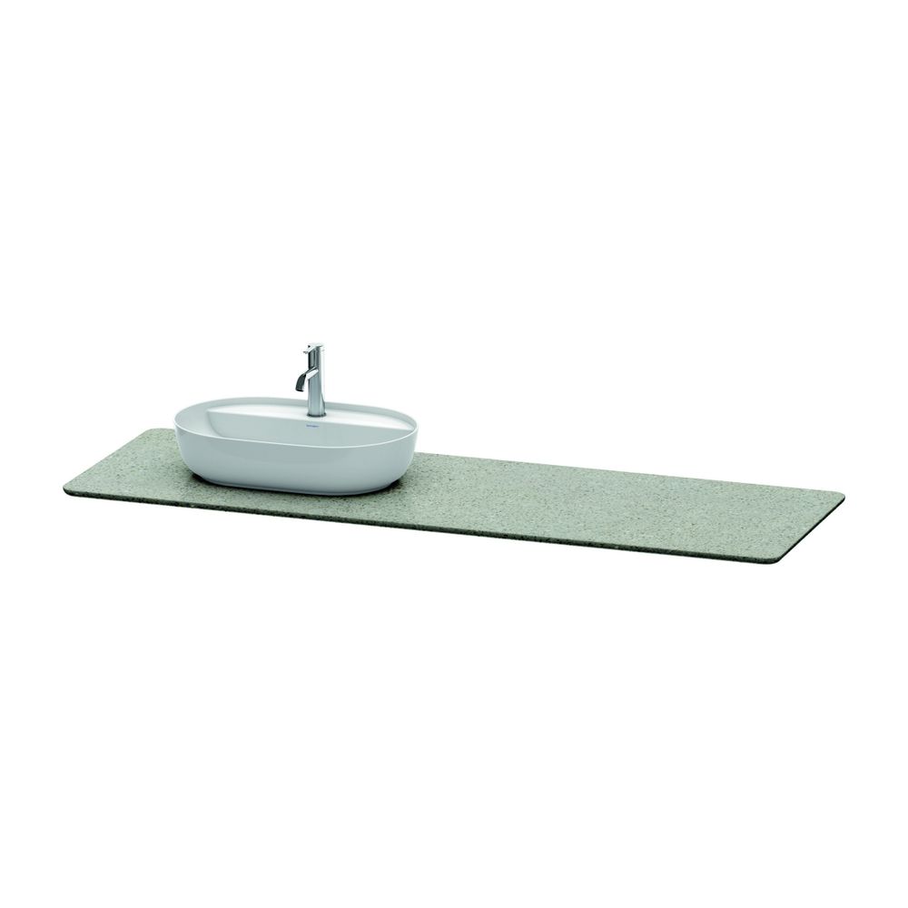Duravit Luv Konsole 595x1783x20mm, L, 1 Ausschnitt/Waschplatz, Luv Konsole, Grau p... DURAVIT-LU9468L3333 4053424466057 (Abb. 2)