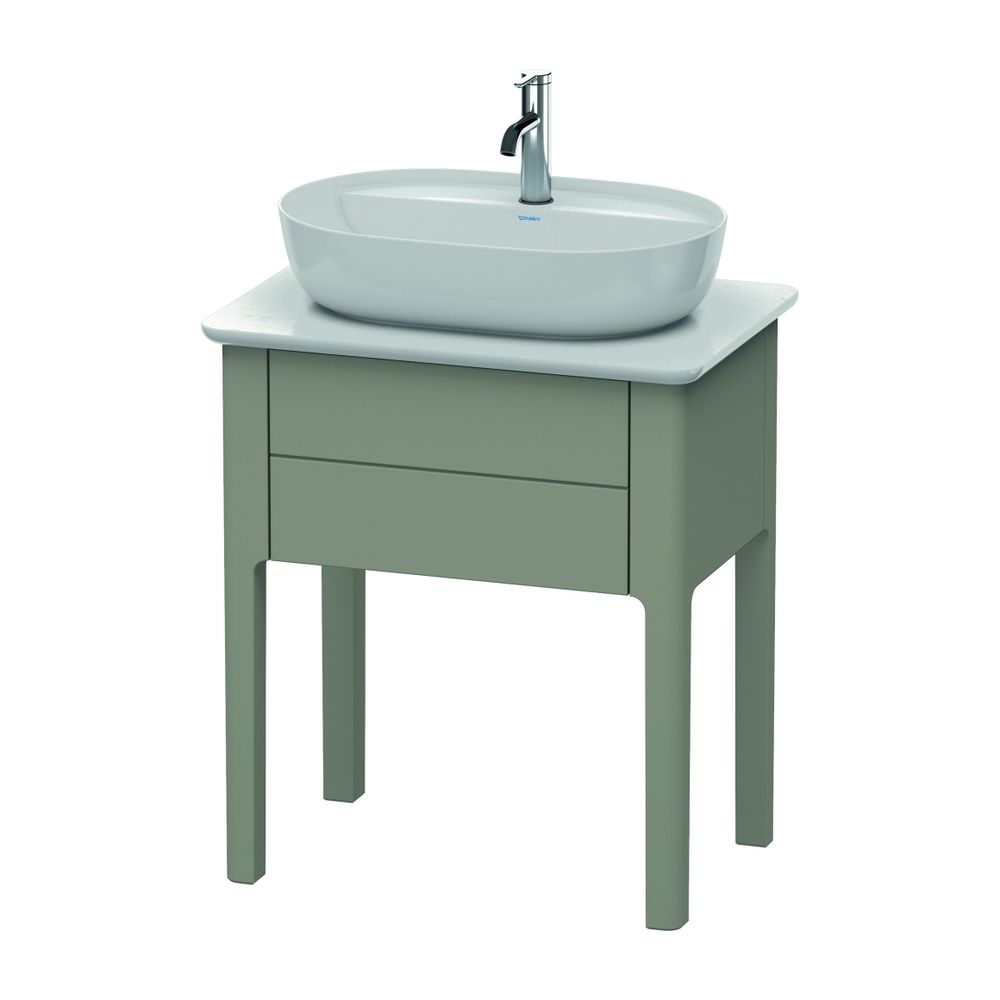 Duravit Luv Konsolenwaschtischunterbau bodenstehend 450x638x743mm, ohne KSP Steing... DURAVIT-LU956009292 4053424465333 (Abb. 1)