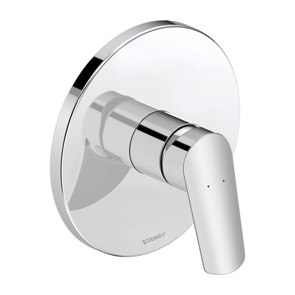 Duravit No.1 Einhebel-Brausemischer Unterputz, 1 Verbraucher, Chrom, 24,5l/min, R... DURAVIT-N14210010010 4067116084061 (Abb. 1)