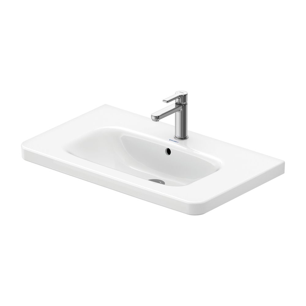 Duravit DuraStyle Waschtisch 480x800x170mm, Weiß Hochglanz, Rechteckig, 1 Waschplat... DURAVIT-2320800000 4021534850721 (Abb. 1)