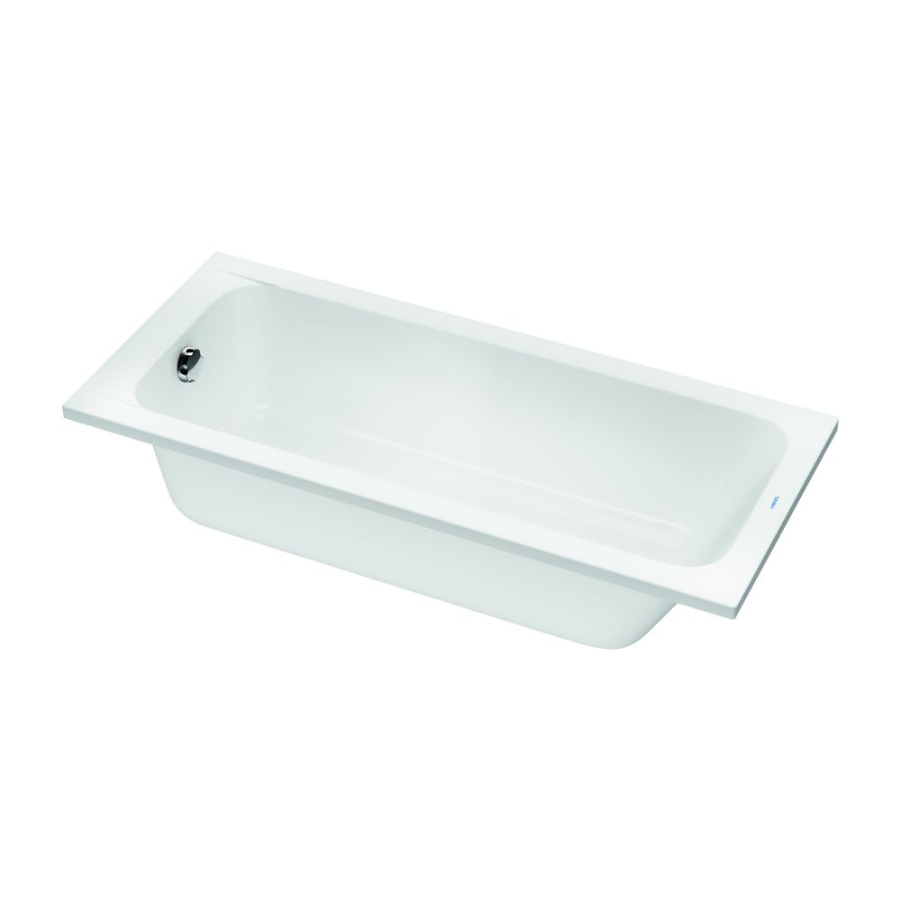 Duravit D-Code Badewanne 420x700x1600mm, Weiß glänzend, Rechteckig, Einbau, Ab... DURAVIT-700096000000000 4021534386442 (Abb. 7)