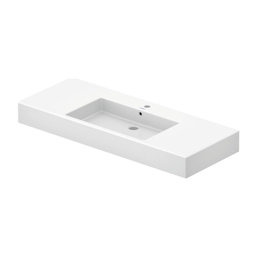 Duravit Vero Waschtisch 490x1250x170mm, WonderGliss, Weiß Hochglanz, Rechteckig, 1... DURAVIT-03291200001 4021534317507 (Abb. 6)