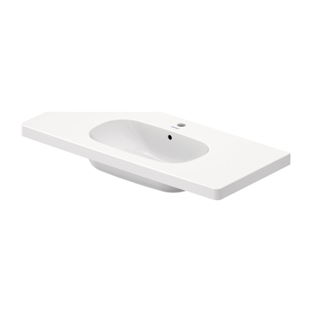 Duravit D-Code Waschtisch 480x1050x180mm, Weiß Hochglanz, Rechteckig, 1 Waschplatz... DURAVIT-03421000002 4021534457920 (Abb. 8)
