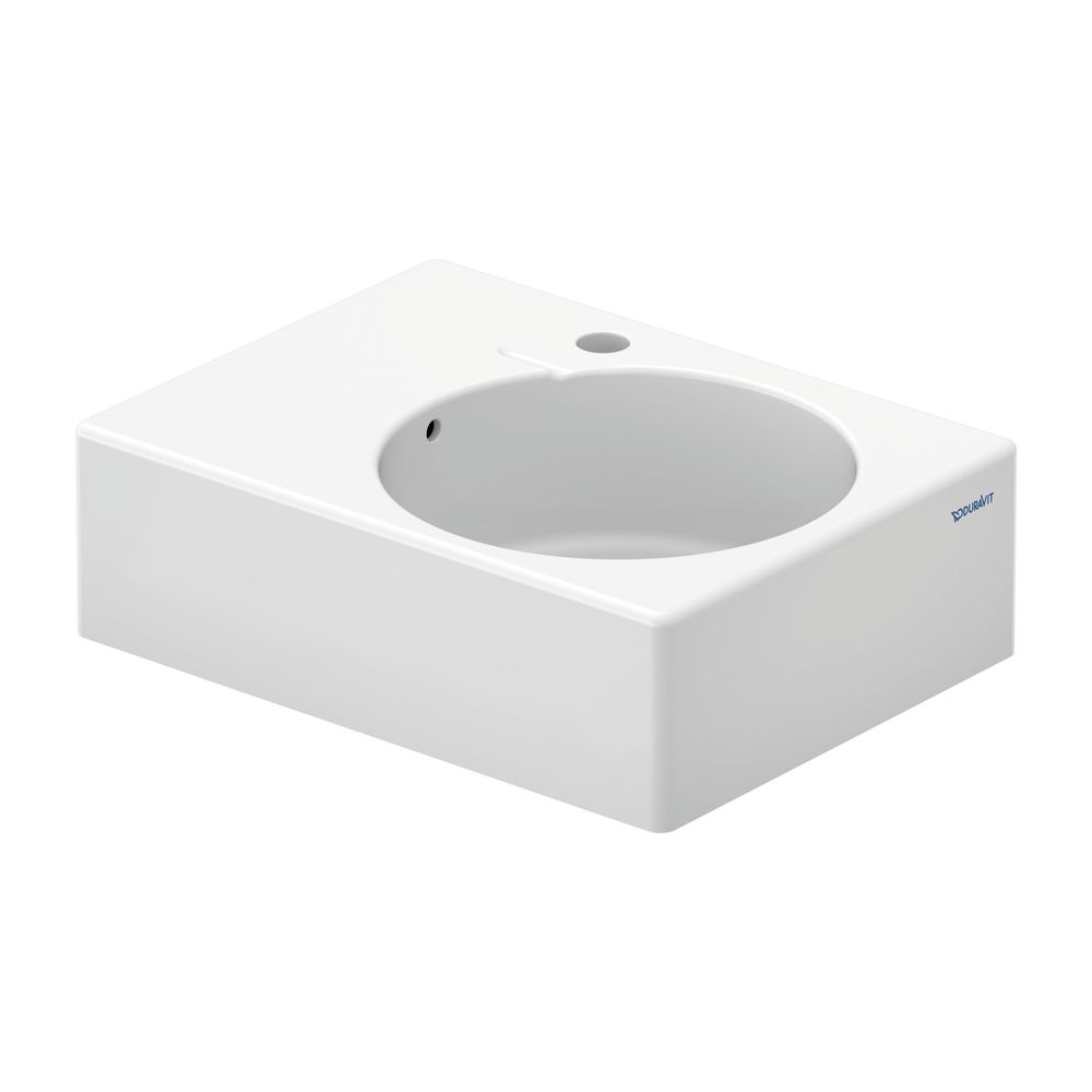 Duravit Design Classics Waschtisch 460x615x225mm wandhäng., L, Weiß Hochglanz, Rech... DURAVIT-0684600011 4021534217302 (Abb. 3)
